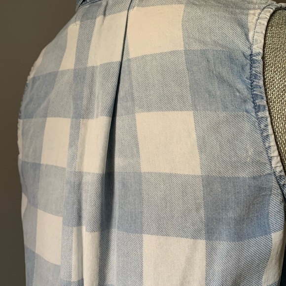Standard Grace checkered sleeveless button down shirt - Picture 6 of 10